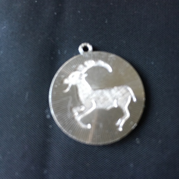 Aries Sterling Silver ram pendant - Picture 6 of 8